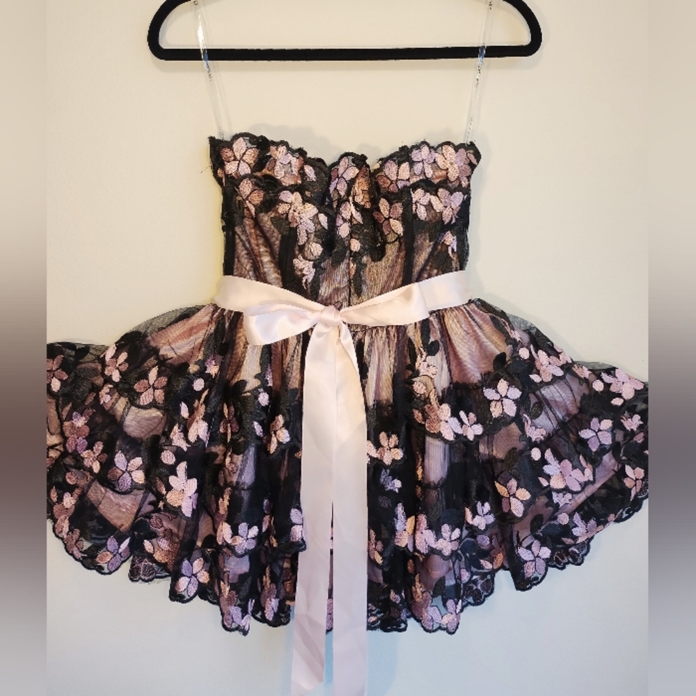 Sugar Thrillz- The Final Waltz Lace Dress - Picture 2 of 6